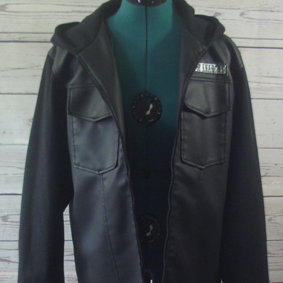 Sons Of Anarchy Hooded Jacket Size S - Picture 5 of 6